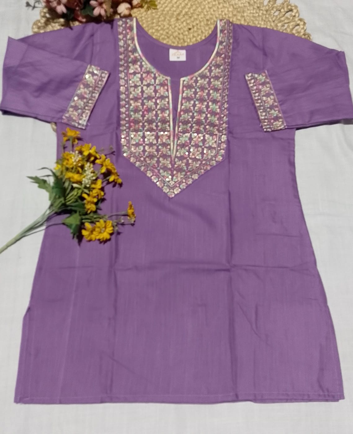 NEW LAUNCHING BEAUTIFUL TUNIC  - Lavender - image_02_22c8c7b30273.jpg