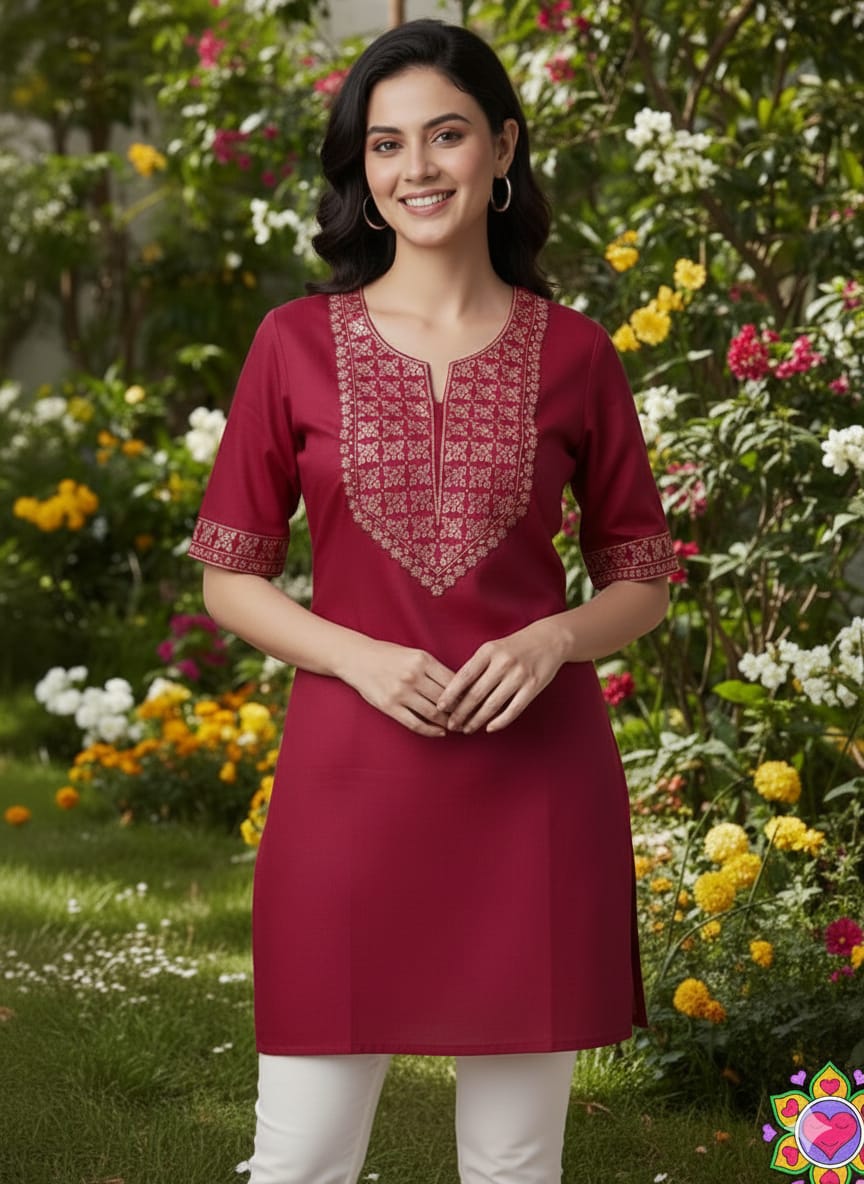 NEW LAUNCHING BEAUTIFUL TUNIC  - Pink - image_02_fa2daf9e6f03.jpg