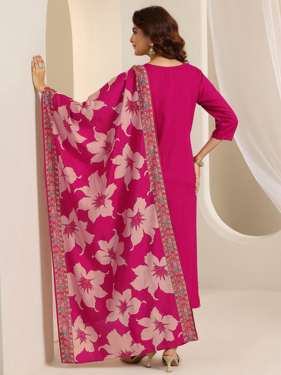 New Reyon beautiful Suit Set and Duppta  - PINK - image_04_75037b5030a0.jpg