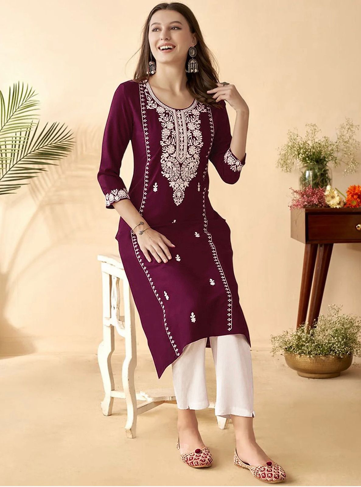 Presenting New Roman Fabric beautiful suit set - Purple - image_01_fea9c33cbede.jpg